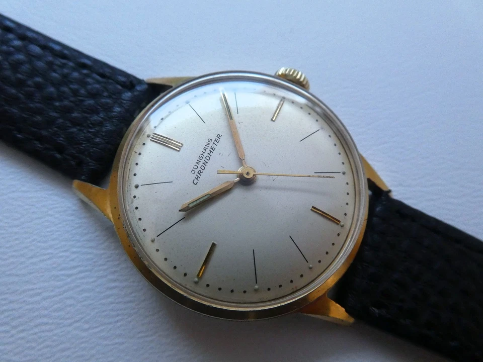 Wow! Elegant Vintage 'Max Bill' JUNGHANS Chronometer Men's dress watch 1958's! - Image 4 of 4