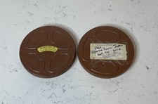 2 Vtg 1960s Movies 8mm Films Lg Reels Post-War Japan Goldberg Bros Film Canister
