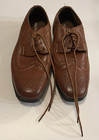 Deer Stags Ace Men's Brown Brogue Oxford Dress Shoes Simulated Leather 6.5 M — photo 1