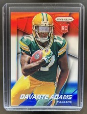 2014 Panini Prizm Davante Adams RC Red White And Blue Rookie #281 Packers