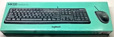 Logitech MK120 (920-002565) Wired Keyboard and Mouse Combo.  BRAND NEW IN BOX