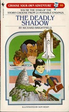 CYOA 46 The Deadly Shadow 1./3. Bantam UK - B+/A-/B+