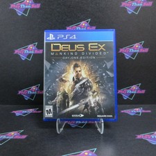 Deus Ex Mankind Divided Day One Edition PS4 PlayStation 4 CIB - Excellent