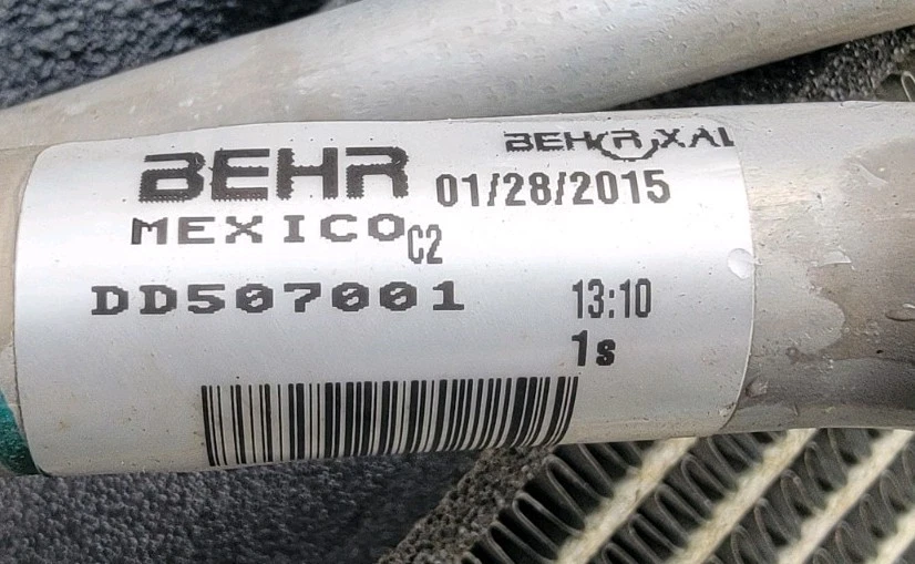 GMC ACADIA 2015 evaporador aire acondicionado delantero excelente estado probado Foto 3 de 3