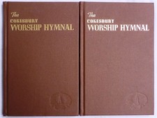 LOT OF 2 Cokesbury Worship Hymnal 1976 Hardcover Abingdon Press NEVER USED