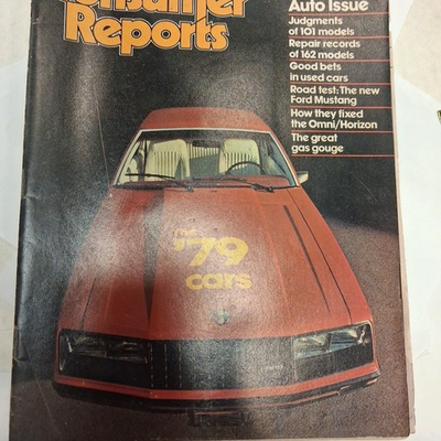 #ad #ad Consumer Reports Annual Aitu Issue April 1979 And Consumers Life Vol 4 No 4 $10.00