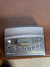 SONY Walkman WM-FX453 Cassette Player AM/FM Radio Works Cleaned
