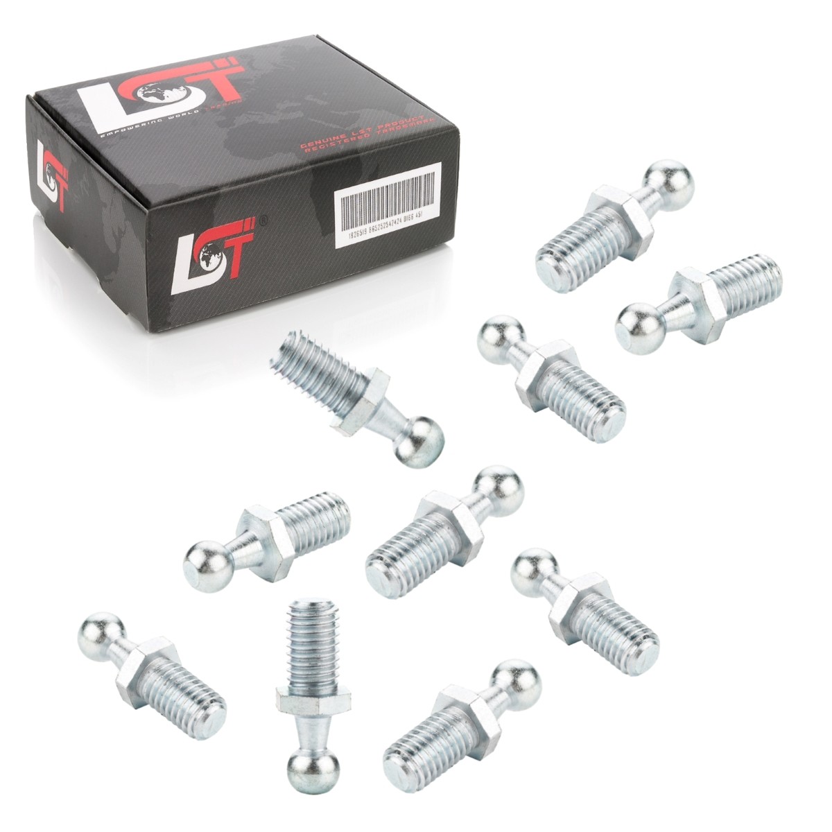 10x Ball Stud Ball Head M10 10mm Gas Spring DIN71803 for DAEWOO