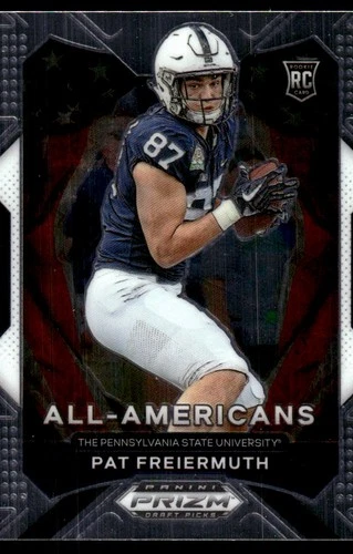 Pat Freiermuth 2021 Panini Prizm D/P Collegiate #184 Penn State Nittany Lions
