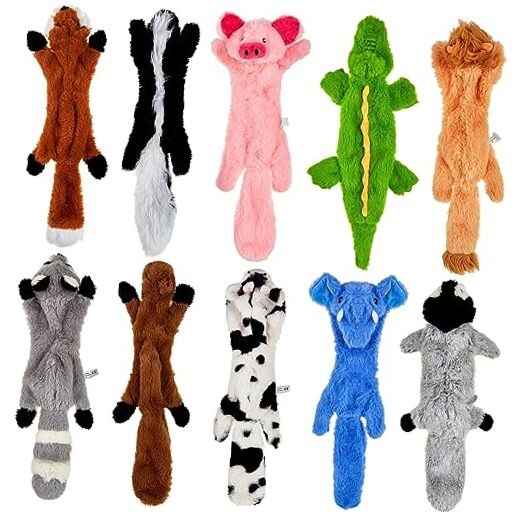 Plush Toys Silent Squeaky Dog Toy Target TrustyPup Silent Squeak