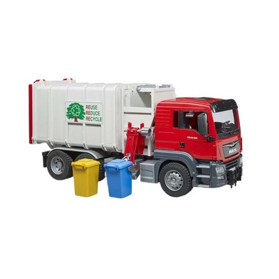 Bruder 03761 Man Tgs Side Loading Garbage Truck Vehicles - Toys