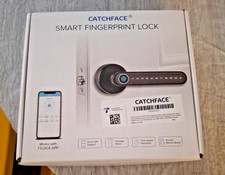 Catchface Smart Fingerprint Door Lock Keyless Entry Door Lock - Black Sealed