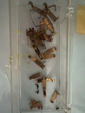 HO Slot Car Pickup Shoes Lot – Mixed 20+ Pieces – Repair/Parts