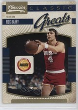 2009-10 Panini Classics Classic Greats Gold 48/100 Rick Barry #26 HOF 0h3w