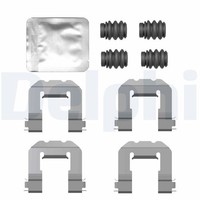 Delphi ZubehöRsatz, Scheibenbremsbelag LX0775 FüR Audi Bmw Toyota