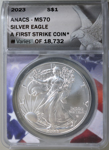 25+ Silver Eagle First Strike MS 70 for sale | Updated Oct 2026