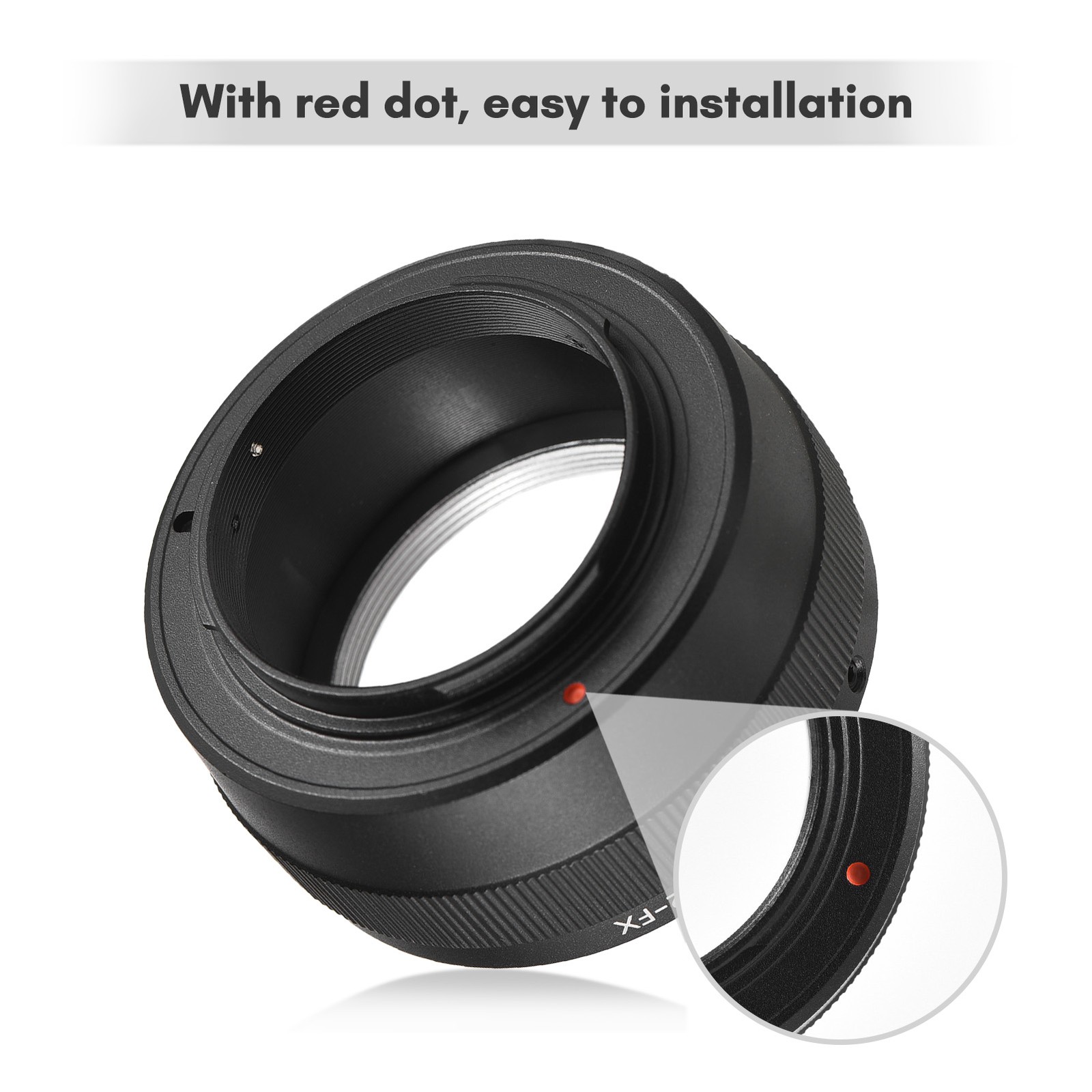 FOTGA Manual Lens Mount Adapter Ring Aluminum Alloy For M42 Mount Lens To