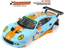Scaleauto Porsche 991 RSR Gulf Le Mans 24h 2016 1/24 Slot Car Body Only