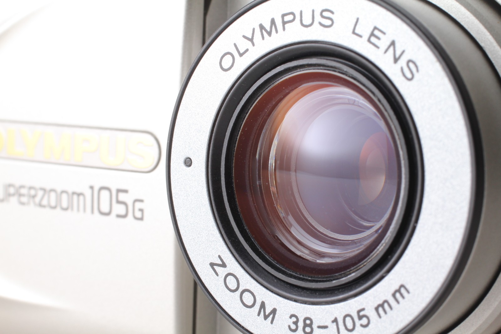 Olympus Super zoom 105G Point & Shoot 35mm Film Camera JAPAN [Top MINT in Box]