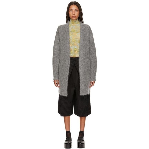 Women Acne Studios Sweater Grey Mohair 38 / M / 46