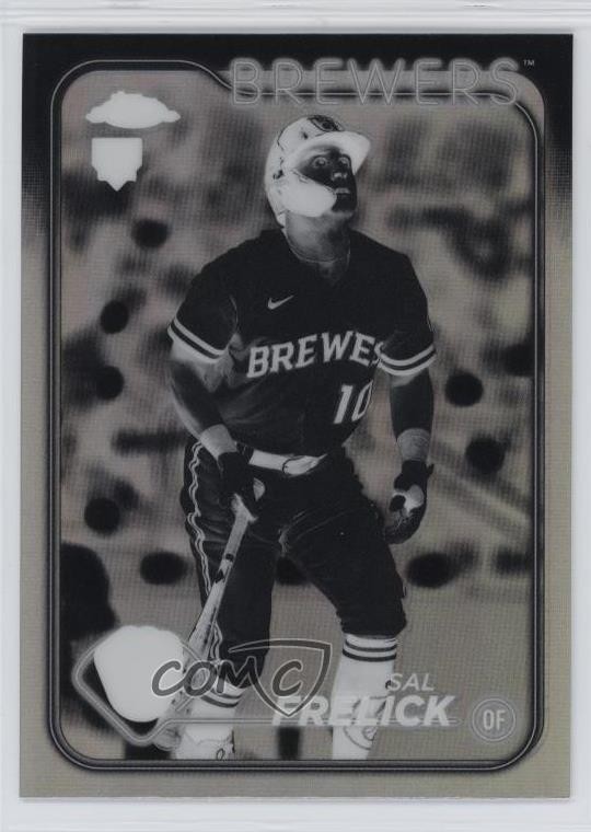 2024 Topps Chrome Negative Refractor Sal Frelick #39 Rookie RC 4nb