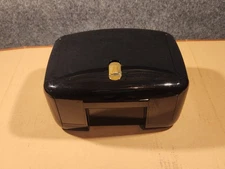 THE JEWEL KIT by Ingenious Designs Black Accordion-Style Jewelry Box Case VTG 