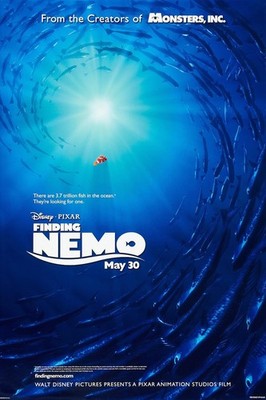 Finding Nemo movie poster (d) - 11 x 17 inches - Disney, Pixar Animation