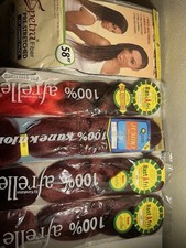 6 Pack Jumbo Braid Hair 100 Kanekalon Pre-Stretched RastAfri Afrelle