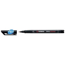 1 x Permanent Marker Black Stabilo Ohpen Tip 0.7mm Pen Marker