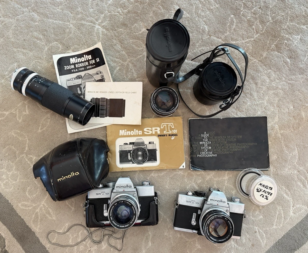 Preços baixos em Minolta SR-T 101 Câmeras SLR de Filme | eBay