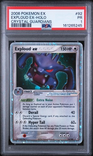 Exploud ex graded PSA 1 for sale on eBay