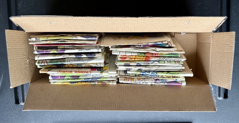 Lot 27+ Vintage 1990s McDonald's Happy Meal Bags Furby Teletubbies Tarzan Barbie