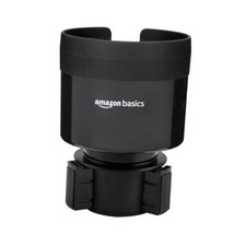 Car Cup Holder Expander with Adjustable Base, Securely Holds Large Bottles