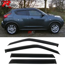 For 11-17 Nissan Juke Acrylic Tape-on 4pcs Window Visors Vent Rain Sun Guard