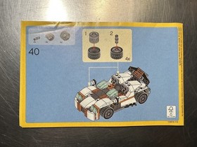 2015 LEGO Creator 31034 Manual Booklet Only  Used Condition