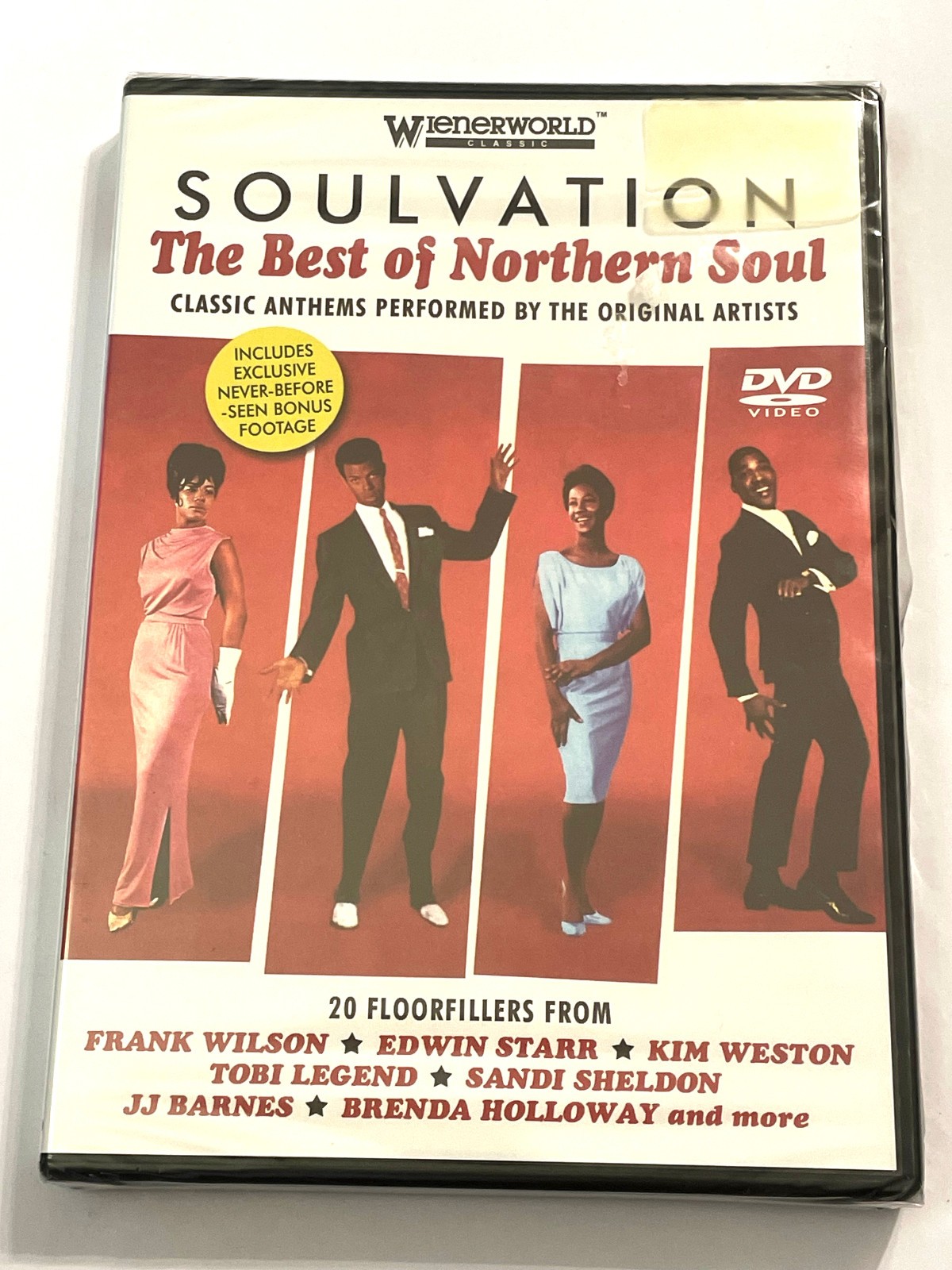 Soulvation - The Best Of Northern Soul (DVD, 2007) All Regions NEW & SEALED
