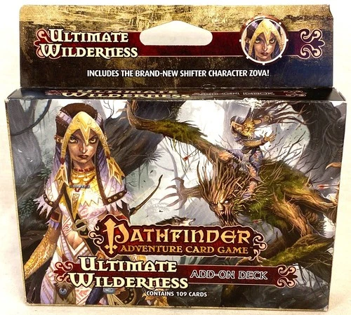 Paizo PATHFINDER Adventure Card Game ULTIMATE WILDERNESS Add-On Deck PZO6832