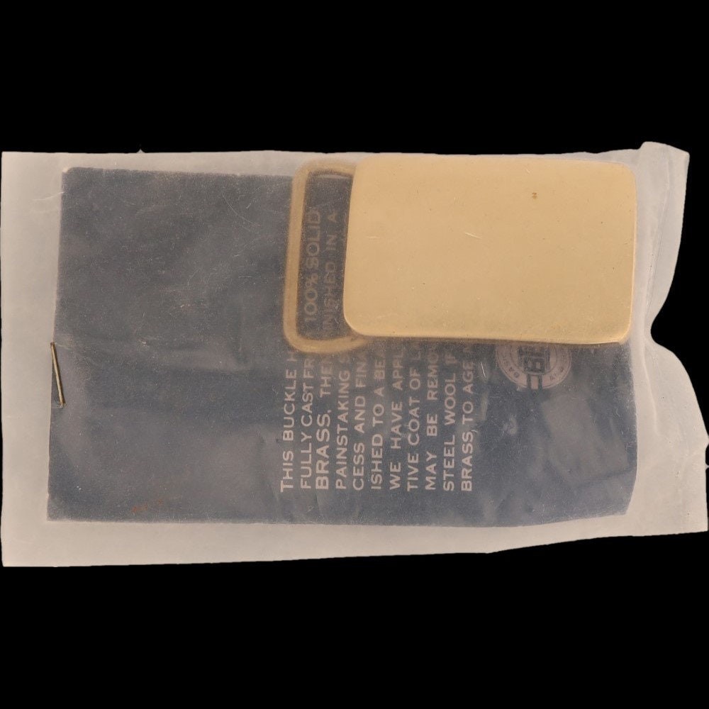 New Solid Brass Bts Blank Engravable No Monogram … - image 3