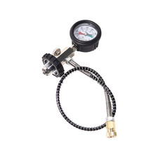 DIN Scuba Diving Cylinder Pressure Gauge G5/8-14 Connector 400bar/5000psi New