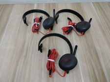 LOT OF 3 - Poly Blackwire 5200 Series C5210T C5210 USB USB-C Monoaural Headset