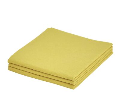 Shammy Towels Super Absorbent Chamois Cloth Scratch-Free Multi-Use 3 Pack