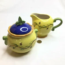 PFALZGRAFF CREAM & SUGAR NO CHIPS, CRACKS