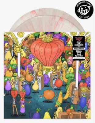 Dance Gavin Dance - Jackpot Juicer White Red Splatter 2xLP Vinyl