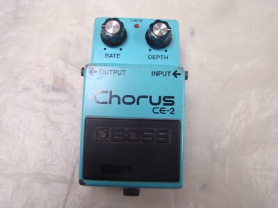Boss CE-2 Chorus Guitar Effect Pedal MIJ Japan Green Label 1980s Perfect Working