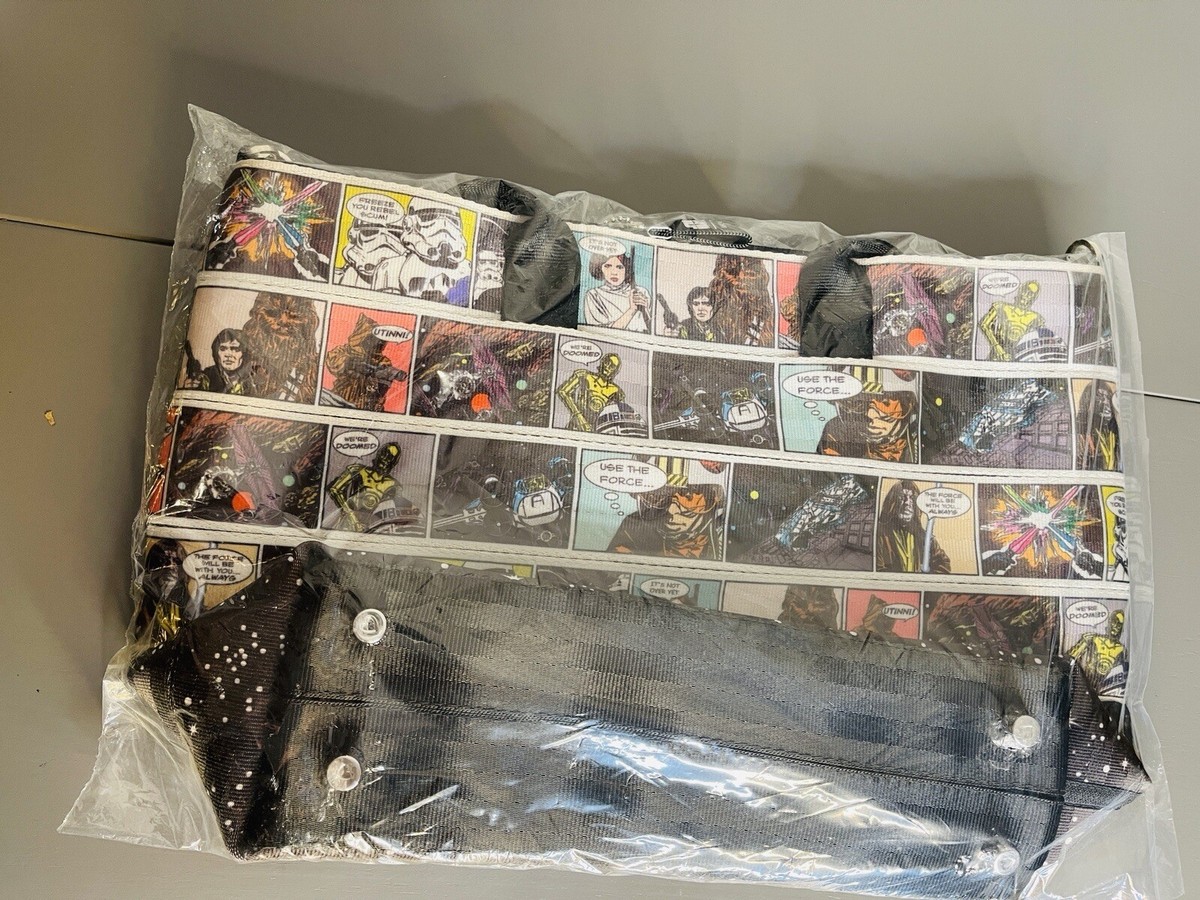 HARVEYS Medium Streamline Tote Star Wars Comic Strip New! | eBay