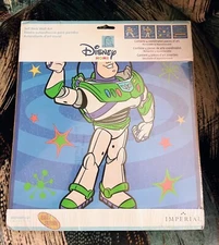 Walt  Disney TOY STORY Wall Decals Featuring  BUZZ LIGHTYEAR Self  STICK 4 PC