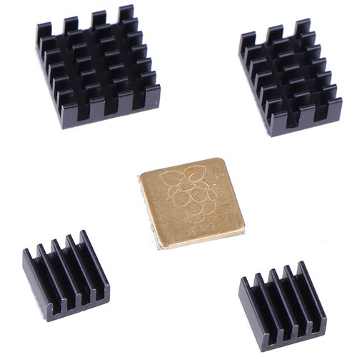5Pcs For Raspberry Pi 2/3/4 3B+ 4B Aluminum Heatsink Radiator Cooler Kit JCAUCJ - Afbeelding 16 van 16