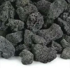 10lbs Black Lava Rock For Aquarium 