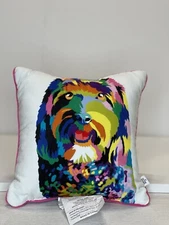 Tabitha Brown Target Small Decorative Pillow Colorful Dog