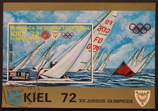 Equatorial Guinea: Michel Block No. 16 "Olymp. Summer Games '72" from 1972, used